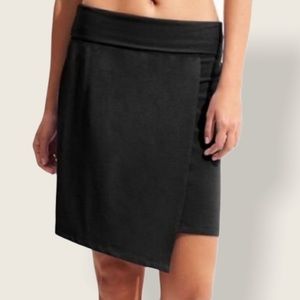 Athleta Black Seaside Fold Skirt Small